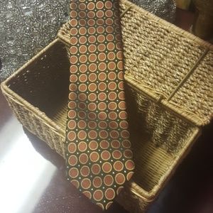 Bocara black tie with copper and gold XL